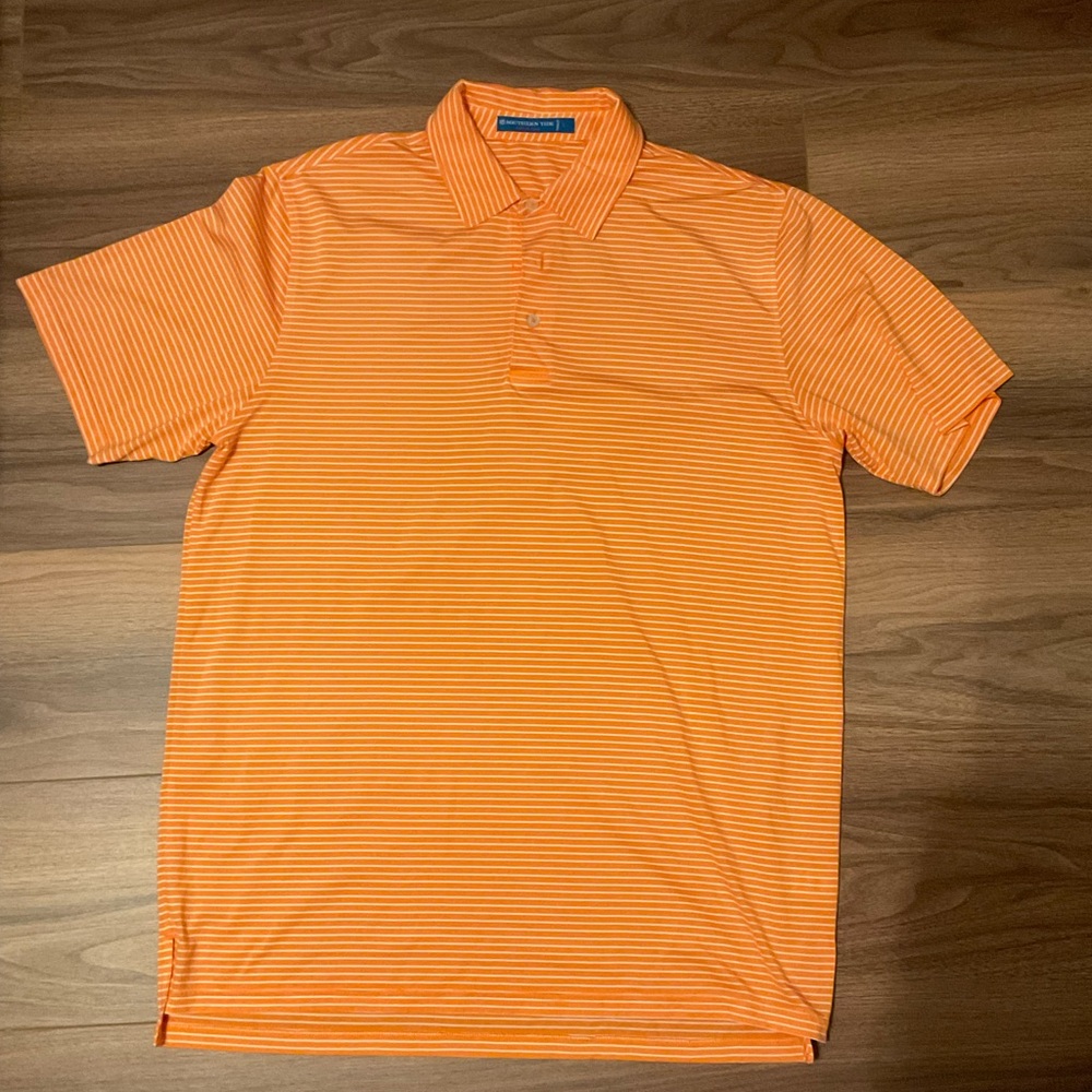 Southern Tide Vibrant Orange Polo Shirt